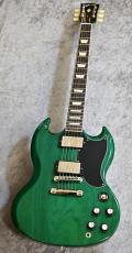Gibson 【New】SG Standard '61 Stop Bar ~Translucent Teal~ #214850269 [2.89kg]_2