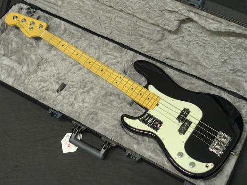 Fender American Professional II Precision Bass MN Black Left Hand 【メーカーアウトレット】