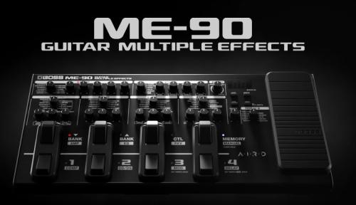 BOSS ME-90 Guitar Multiple Effects 【7月29日発売 ご予約受付中】【初回入荷 2台在庫あり】