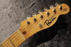Provision TEC 5A Quilt Maple Top/Light Ash/3A Figured Maple Neck/Blue Sunburst【バリ虎ネック】【ちょい傷特価】_7