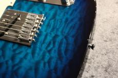 Provision TEC 5A Quilt Maple Top/Light Ash/3A Figured Maple Neck/Blue Sunburst【バリ虎ネック】【ちょい傷特価】_11