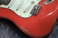 LsL Instruments Saticoy 22F Alder/Rosewood Fiesta Red Medium Aged "Ketchup"  【漆黒のローズ指板】【ちょい太ネック】_8