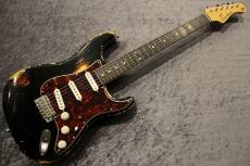 Red House Kurosawa LTD Vintage PU General S /3S Alder/Rosewood Black over 3Tone Sunburst  Heavy Aged_2