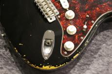 Red House Kurosawa LTD Vintage PU General S /3S Alder/Rosewood Black over 3Tone Sunburst  Heavy Aged_3