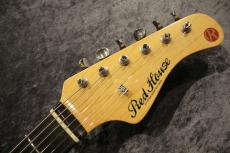 Red House Kurosawa LTD Vintage PU General S /3S Alder/Rosewood Black over 3Tone Sunburst  Heavy Aged_8
