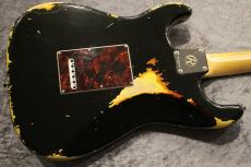Red House Kurosawa LTD Vintage PU General S /3S Alder/Rosewood Black over 3Tone Sunburst  Heavy Aged_11