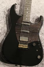 SuzukaGuitarDesign Sierra BL-222 ALD/EB All Black 【重量3.45kg】【ソリッドボディー】【国産】【バリ虎ネック】
