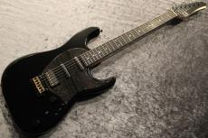 SuzukaGuitarDesign Sierra BL-222 ALD/EB All Black 【重量3.45kg】【ソリッドボディー】【国産】【バリ虎ネック】_2