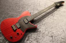 SuzukaGuitarDesign Tierra T-Custom L-13/MR See Through Cherry Red 【重量3.00kg】【ホロウボディー】【シンクロ搭載】_2