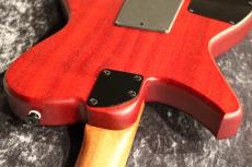 SuzukaGuitarDesign Tierra T-Custom L-13/MR See Through Cherry Red 【重量3.00kg】【ホロウボディー】【シンクロ搭載】_7