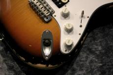Red House Kurosawa LTD Vintage PU General S /SSH Alder/Rosewood Vintage Sunburst Heavy Aged【漆黒指板】_3