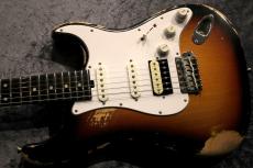 Red House Kurosawa LTD Vintage PU General S /SSH Alder/Rosewood Vintage Sunburst Heavy Aged【漆黒指板】_5