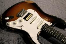 Red House Kurosawa LTD Vintage PU General S /SSH Alder/Rosewood Vintage Sunburst Heavy Aged【漆黒指板】_6