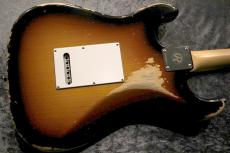 Red House Kurosawa LTD Vintage PU General S /SSH Alder/Rosewood Vintage Sunburst Heavy Aged【漆黒指板】_11