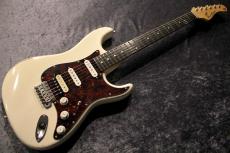 Red House Kurosawa LTD Vintage PU Piccola S /SSH Alder/Rose Olympic White Medium Aged【漆黒指板】【25.25"】_2