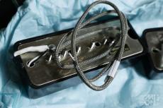Monty's Guitars Full Monty P90 Soapbar Black Pickups Set_3