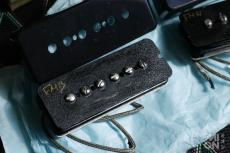 Monty's Guitars Full Monty P90 Soapbar Black Pickups Set_4