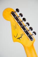 Squier J Mascis Jazzmaster Laurel Gold Anodized Pickguard Vintage White【S/N CYKJ25000101】_8