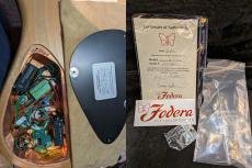 Fodera 40th Anniversary Emperor II Elite Walnut Burl Top 2023_11