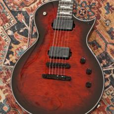 E-II EC QM FL See Thru Black Cherry Sunburst