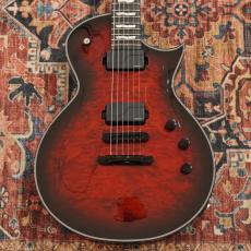 E-II EC QM FL See Thru Black Cherry Sunburst_4
