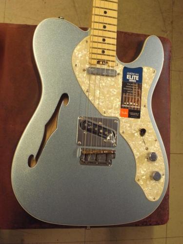 Fender American Elite Telecaster Thinline Mystic Blue Ice (2019)