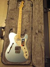 Fender American Elite Telecaster Thinline Mystic Blue Ice (2019)_9