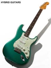 Fender Custom Shop MBS 1960 Stratocaster Relic Brazilian Rosewood(BZF) Relic  Sherwood Green Metallic Master Built by Chris Fleming 2006_3