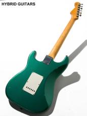 Fender Custom Shop MBS 1960 Stratocaster Relic Brazilian Rosewood(BZF) Relic  Sherwood Green Metallic Master Built by Chris Fleming 2006_4