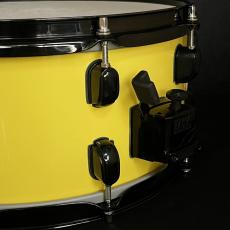 TAMA MS65M-BB Bill Bruford Signature Snare Drum 14"x6.5" Yellow 1990年代製_4