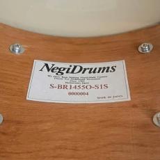 Negi Drums Beech Snare 14"x5.5" S-BR1455O-SIS 2000年代製_9