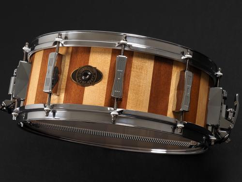 Beyond Shimano Solid Stave Maple / Mahogany Snare BSMM145-10P 14"×5.5"