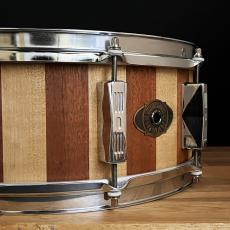 Beyond Shimano Solid Stave Maple / Mahogany Snare BSMM145-10P 14"×5.5"_2