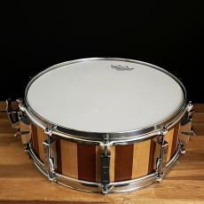 Beyond Shimano Solid Stave Maple / Mahogany Snare BSMM145-10P 14"×5.5"_5