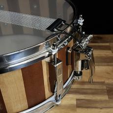 Beyond Shimano Solid Stave Maple / Mahogany Snare BSMM145-10P 14"×5.5"_7