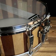 Beyond Shimano Solid Stave Maple / Mahogany Snare BSMM145-10P 14"×5.5"_8