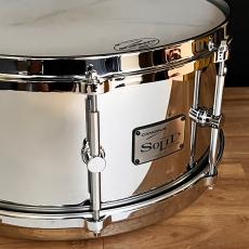 CANOPUS Limited Edition Solid Metal Steel Snare 14"x6.5" SMS-1465_2