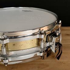 Pearl Free Floating Brass Piccolo Snare 14"x3.5" B-9114D 1990年代製_4