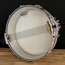 Pearl Free Floating Brass Piccolo Snare 14"x3.5" B-9114D 1990年代製_9