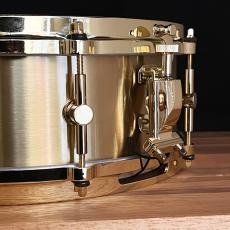CANOPUS 3mm Solid Brass Custom Snare 14"x5" Gold Hardware Custom Model_5