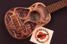 Ukadelic Limited Edition Steam Punk Soprano Ukulele #5669