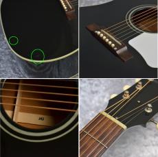 Gibson 1960s J-45 Bone Saddle【Ebony】_11