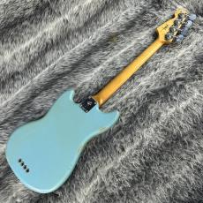Fender JMJ Road Worn Mustang Bass Rosewood Fingerboard Faded Daphne Blue_8