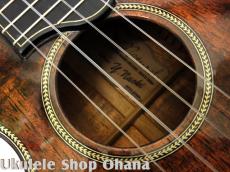 Naturel Ukulele テナー カスタム カーリーマホガニー サイドホール 2021年中古委託_11