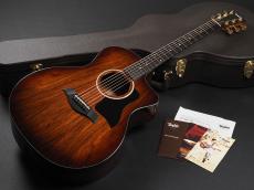 Taylor 224ce-Koa DLX ~Shaded Edgeburst~_2