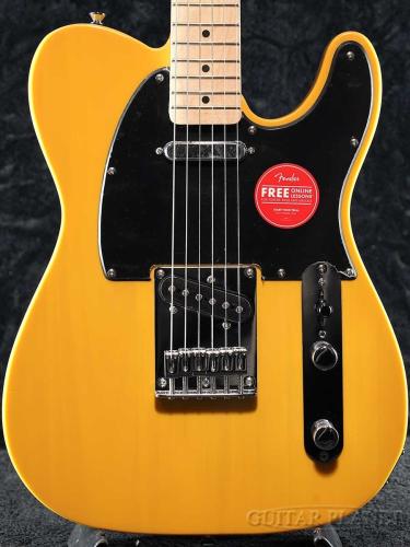 Squier by Fender 《未展示品!!》Sonic Telecaster -Butterscotch Blonde-【薄く軽量なボディ!!】