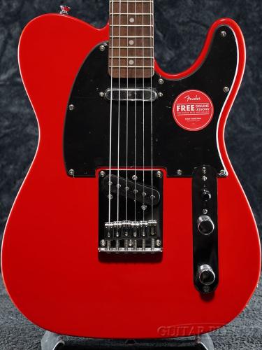 Squier by Fender 《未展示品!!》Sonic Telecaster -Torino Red-【薄く軽量なボディ!!】