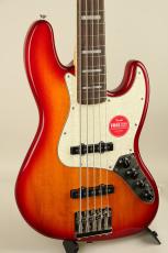 Squier Classic Vibe Active 70s Jazz Bass V LRL WPP Sienna Sunburst【S/N ICSE25002744】_9