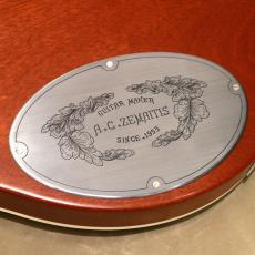 ZEMAITIS THE PORTRAIT Pearl Front Little Ring Honduras Mahogany_8