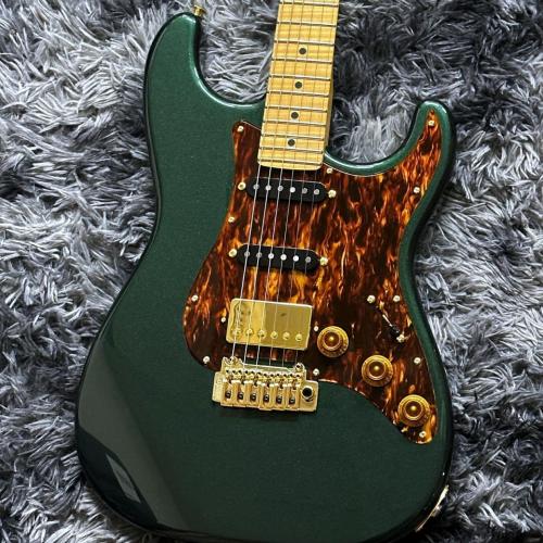 Black Smoker Standard Series SIGMA-SSH Old Green Metallic GG Flame Maple Neck 【国産ハイエンド】